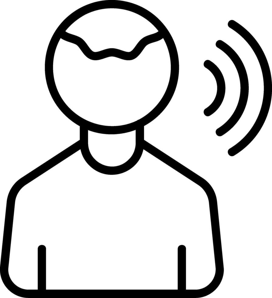 Influencer Line Icon vector