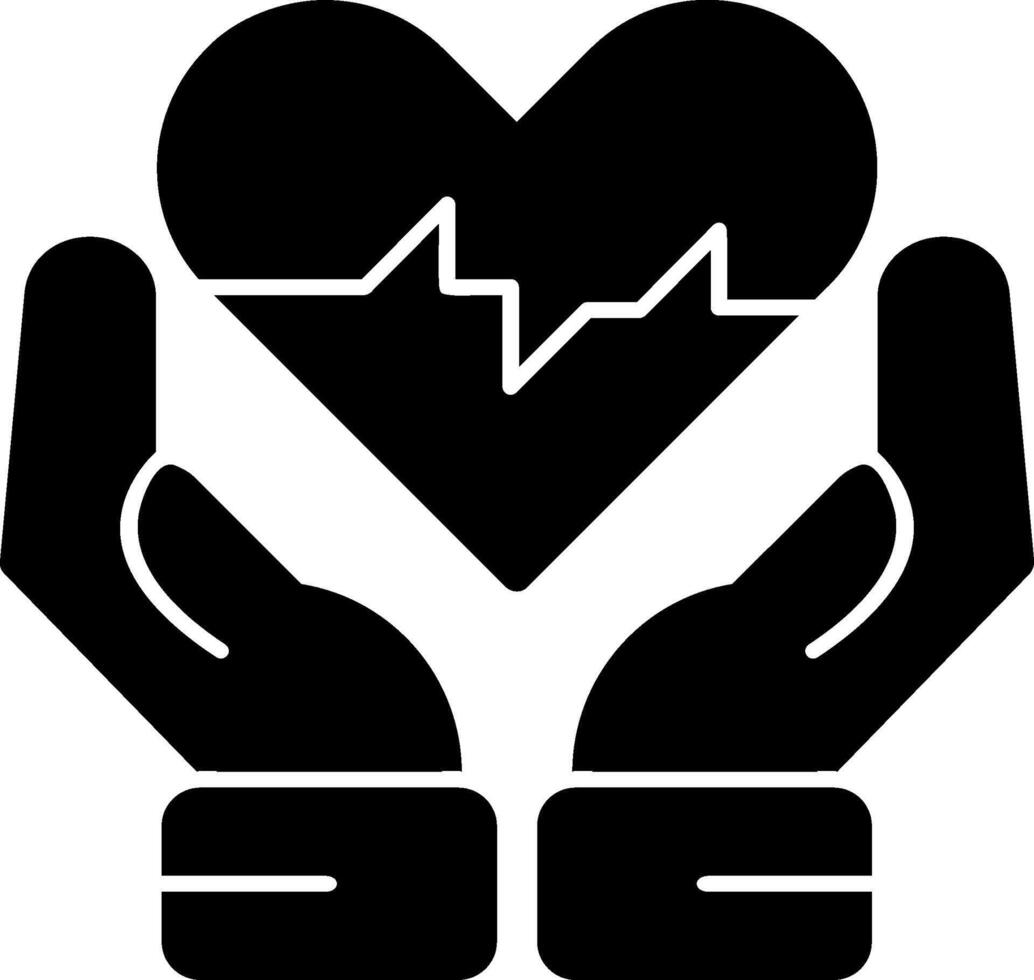Healthcare Glyph Icon vector