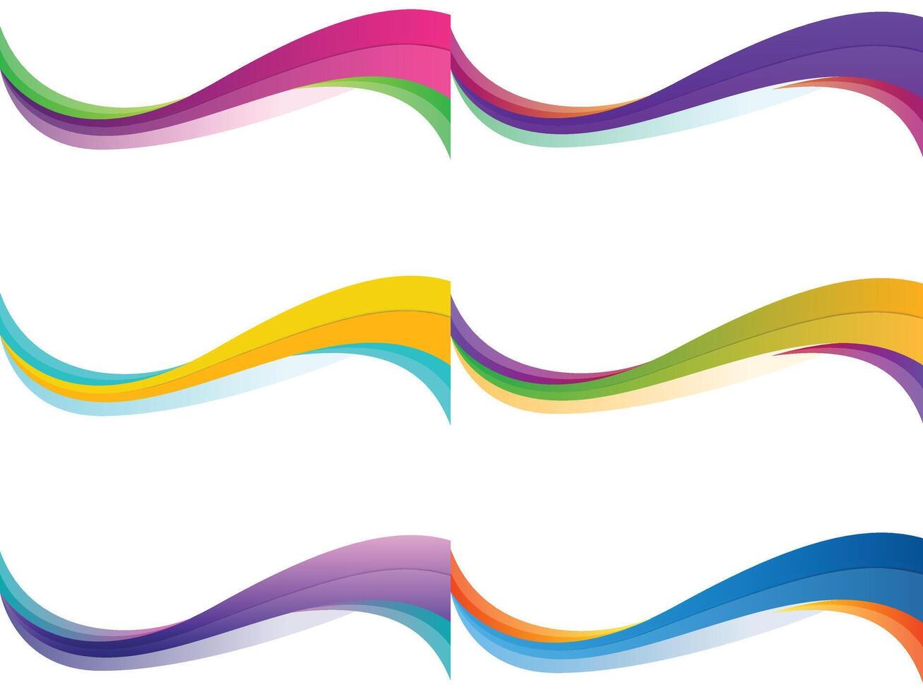 element of lines modern abstract wavy background. colorful gradient template. Fluid creative templates with dynamic linear waves vector