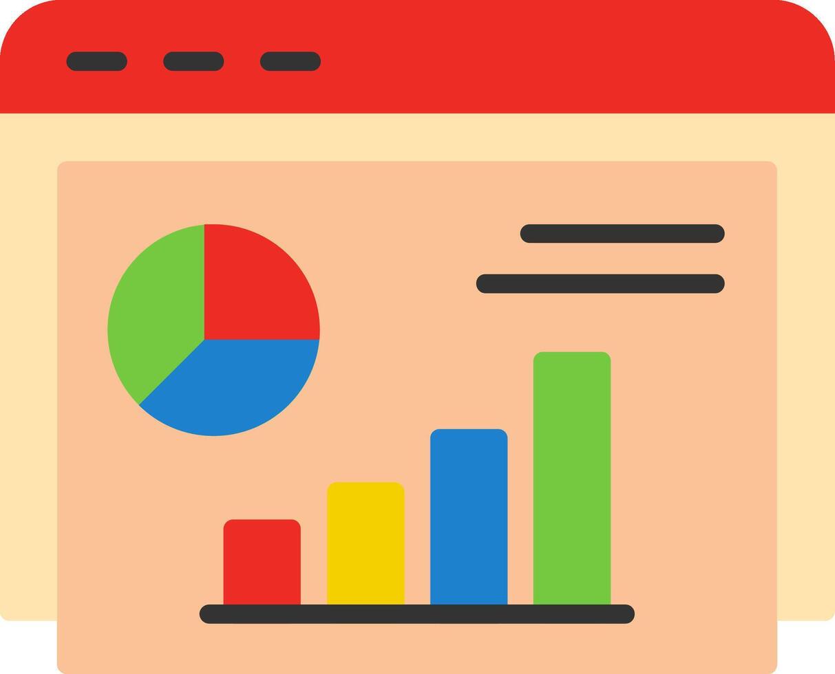 Infographic Flat Icon vector