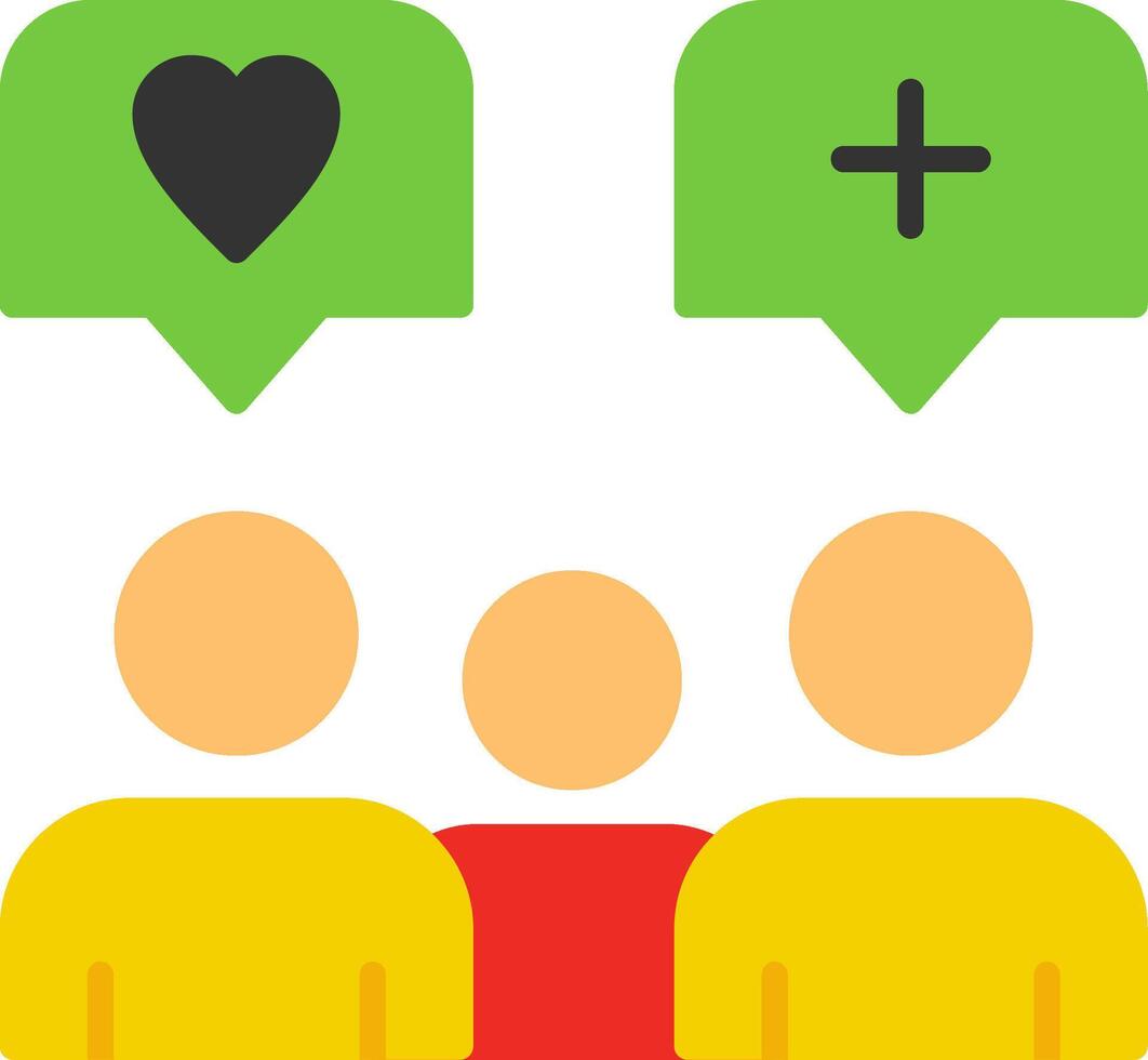Brand Engagement Flat Icon vector