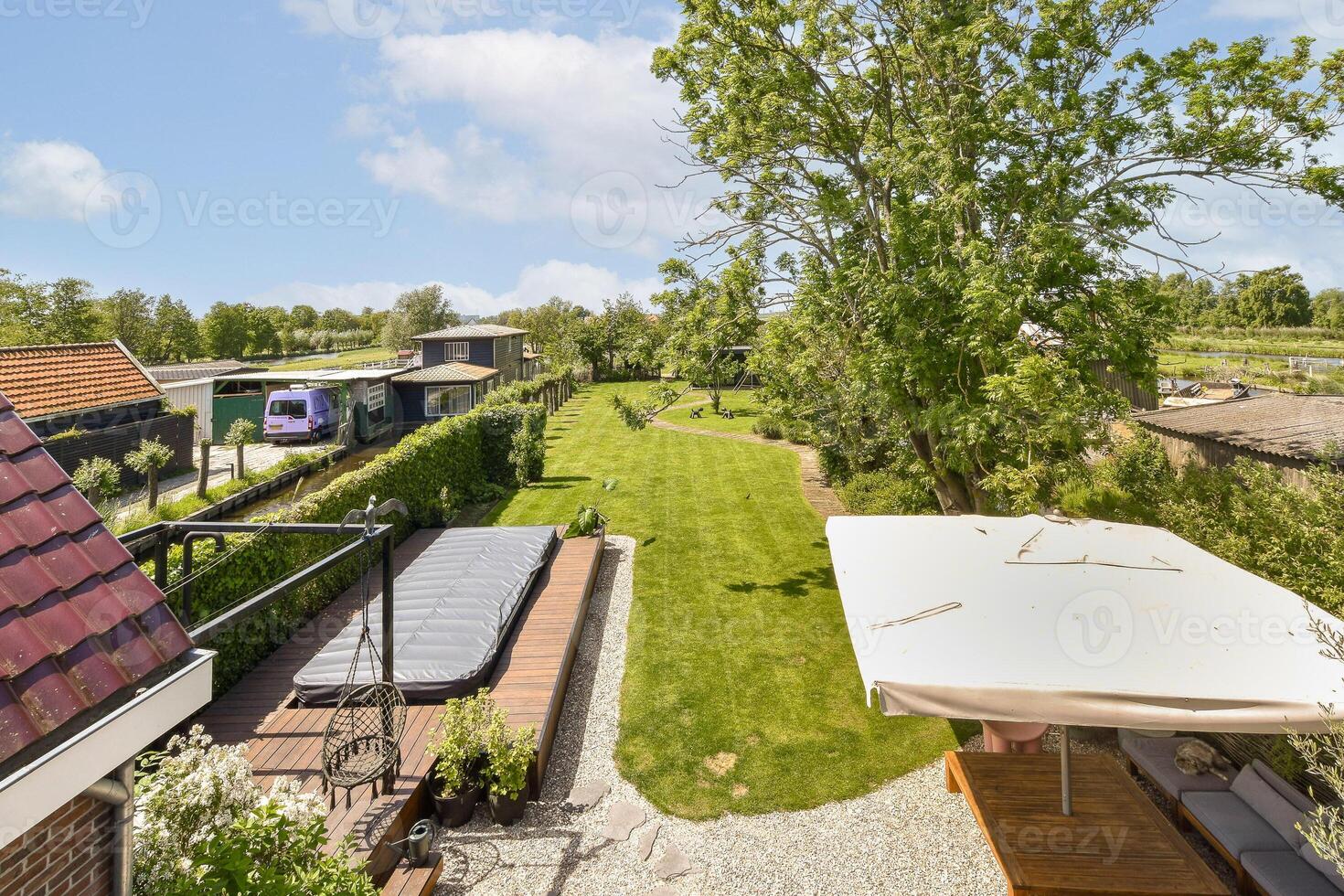 A view of a backyard photo