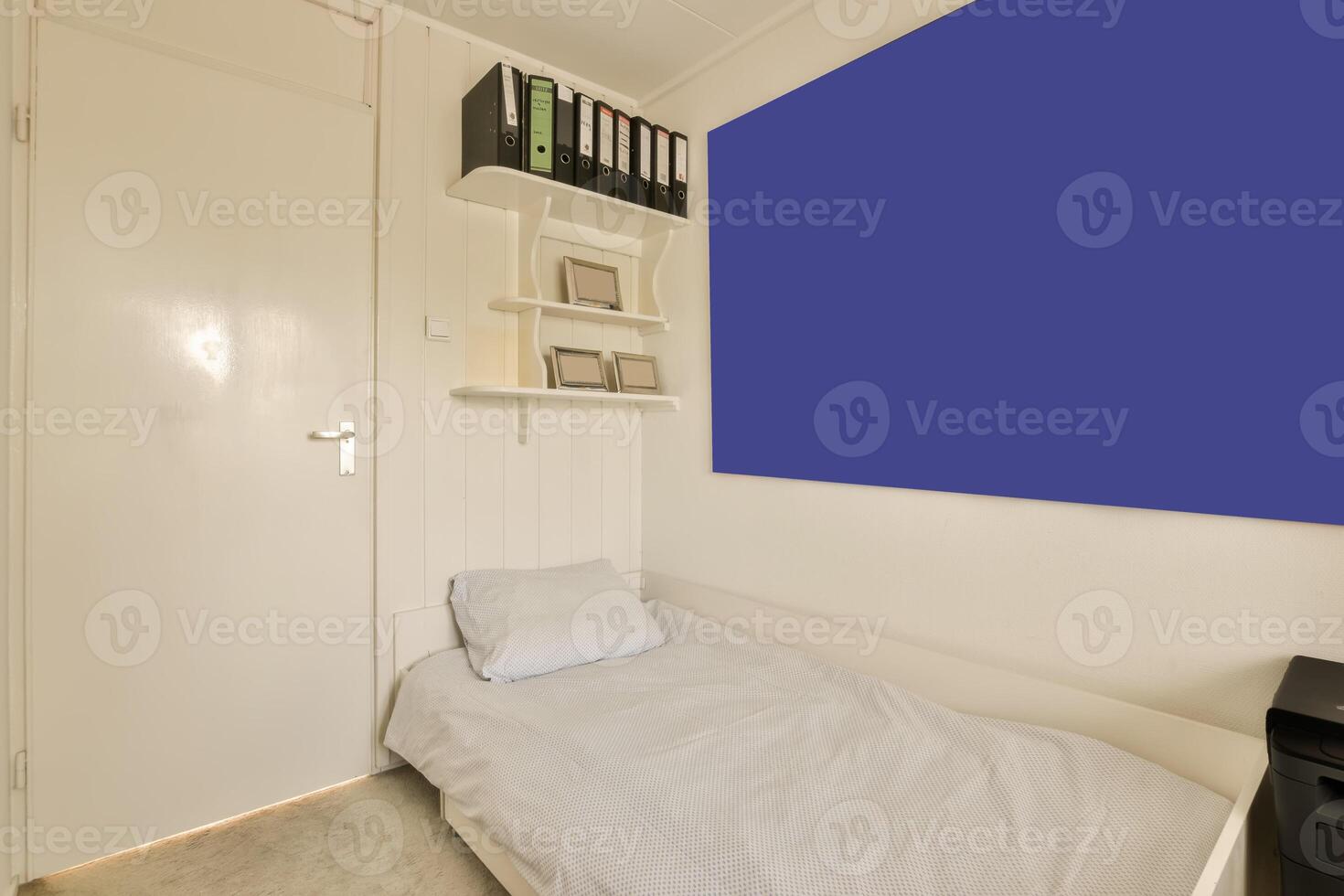 A white door photo