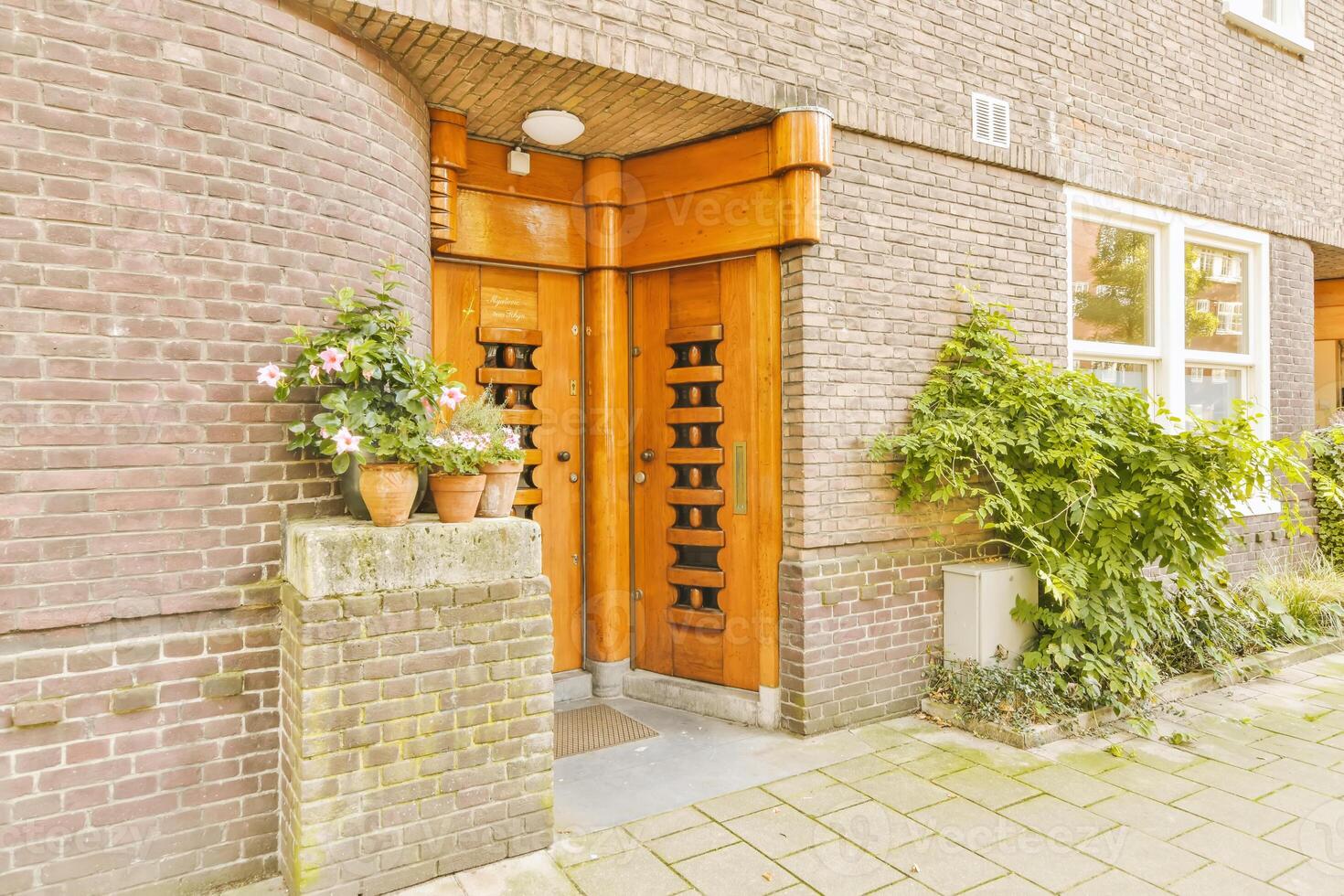A brick building photo
