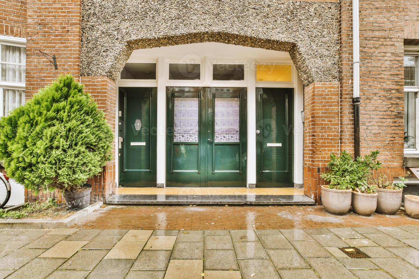 A brick building photo