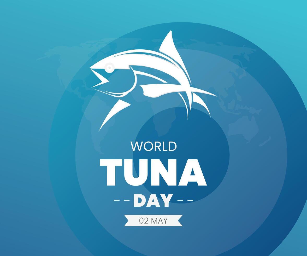 World tuna day pro design vector