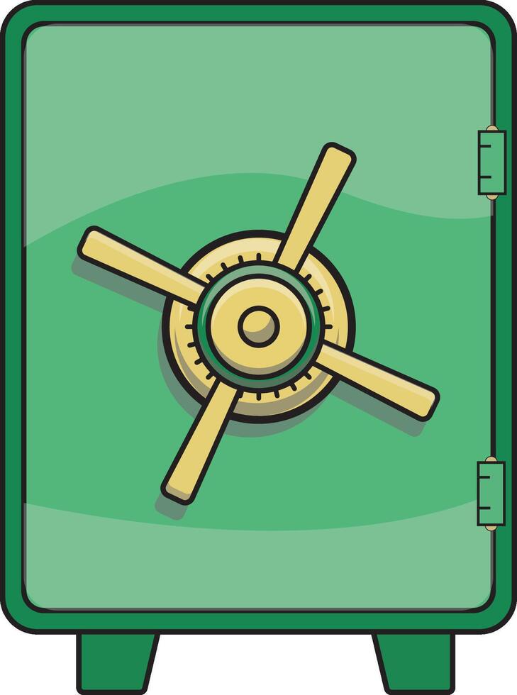 Locker safe free illustration vector