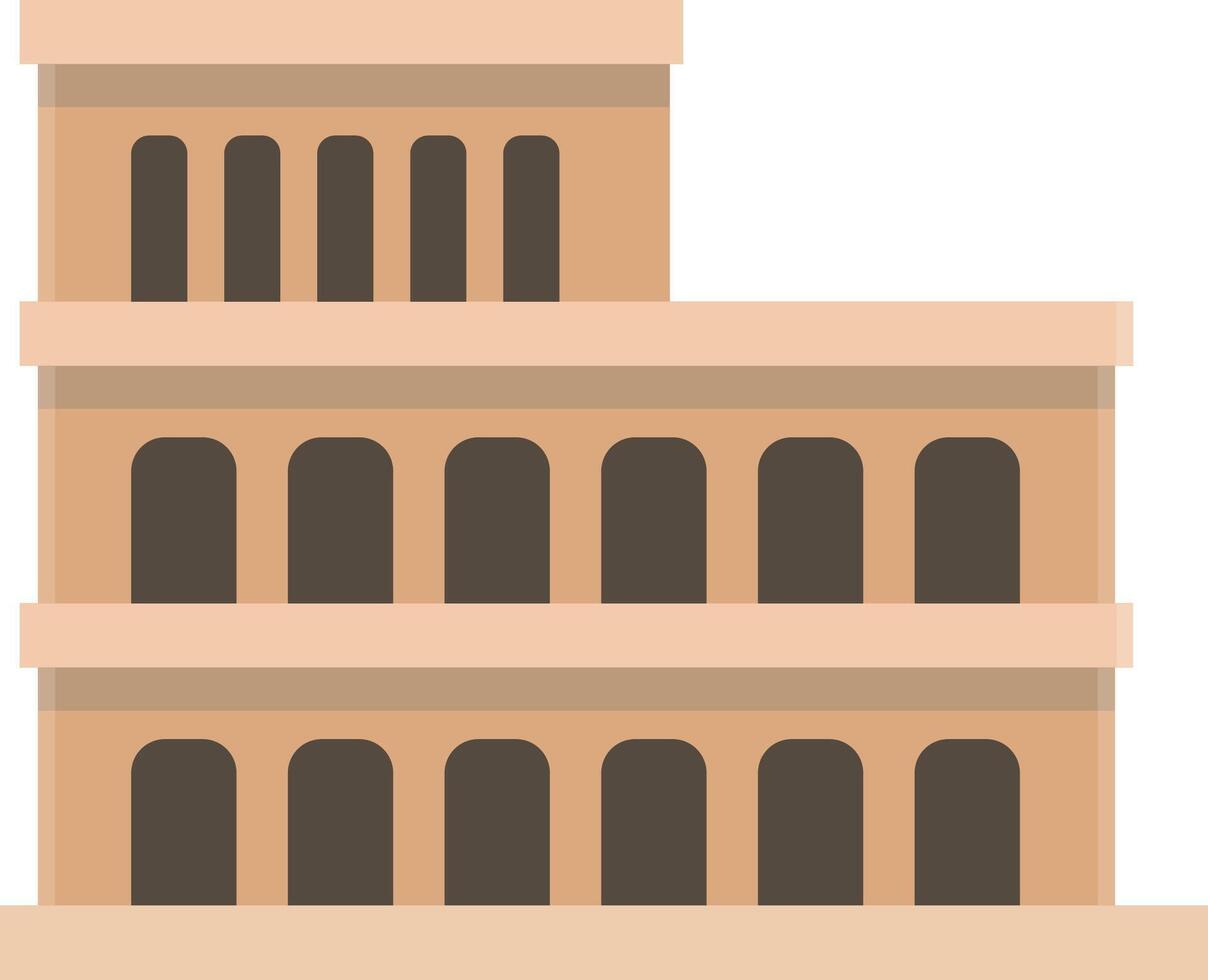 roman coliseum simple design free illustration vector