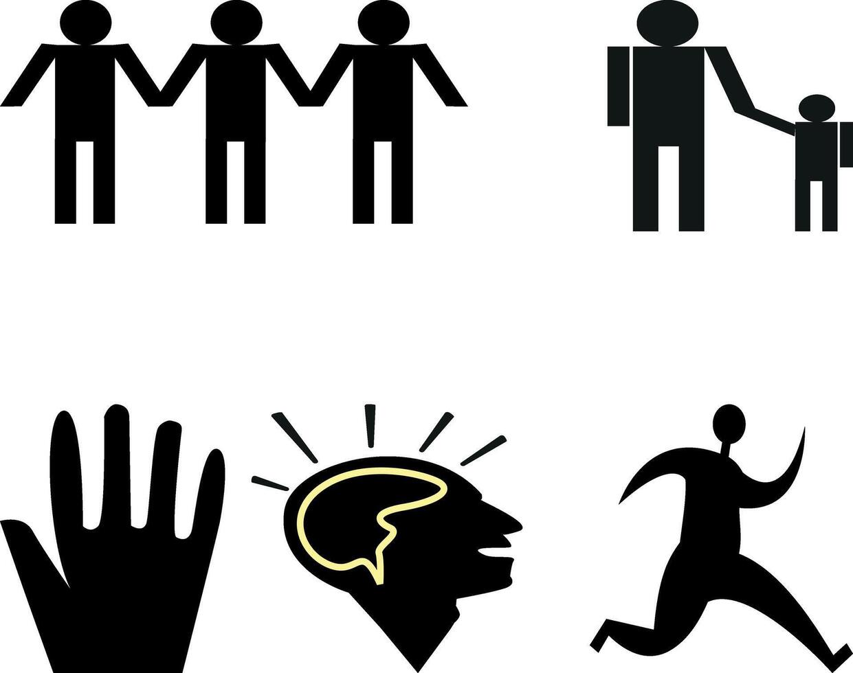 Man Icon Element vector