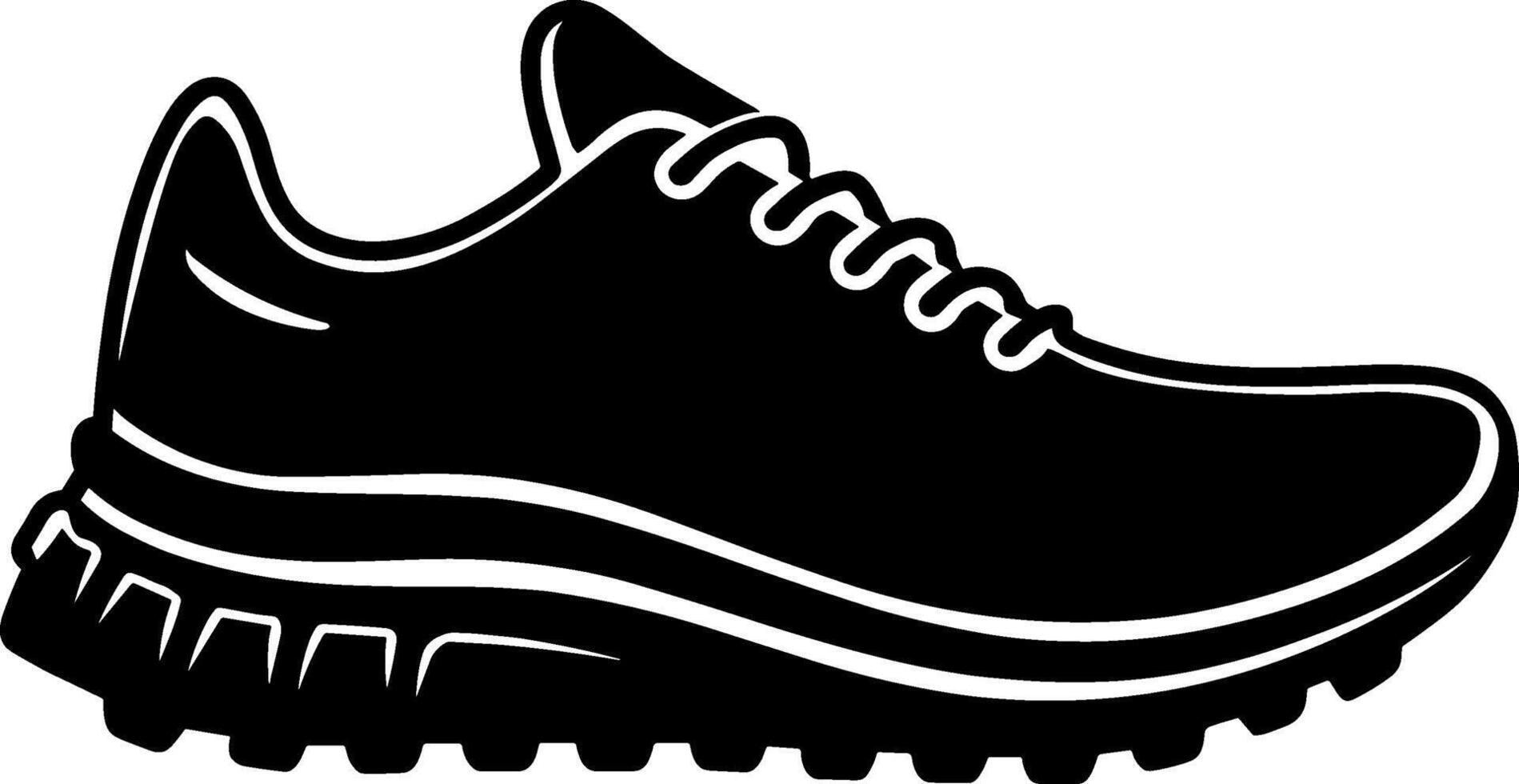 Running shoes clipart vector