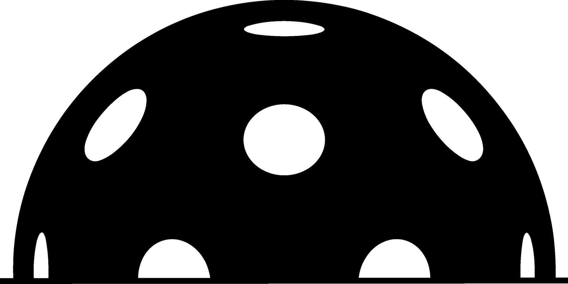 Pickleball Half Logo vector
