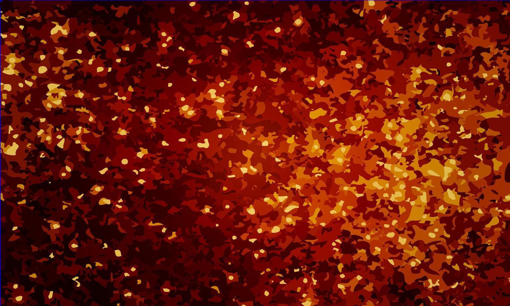 red glitter texture. golden glitter decoration. dark red background. vector