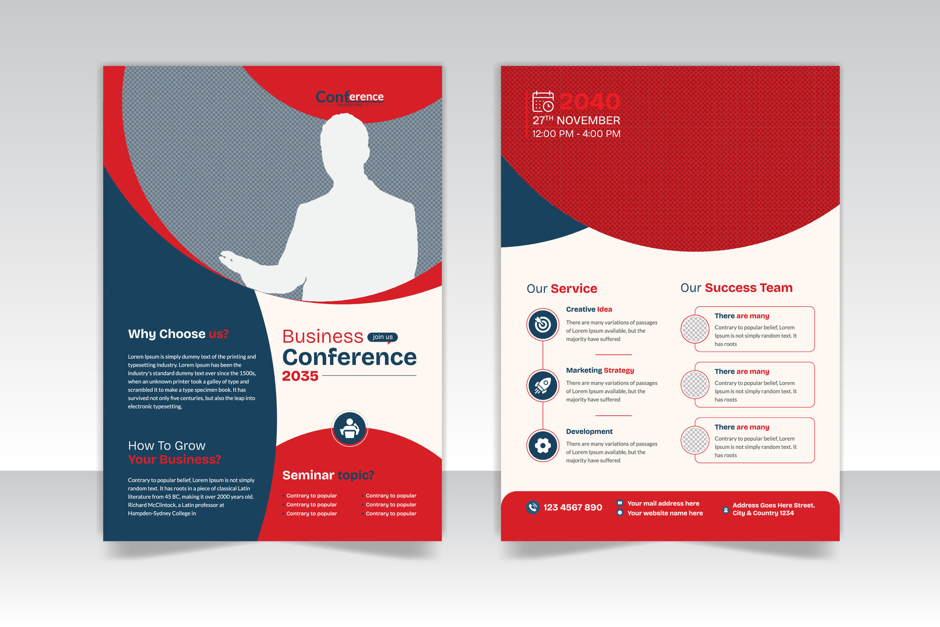 Image 14 for 2 Page Flyer Template