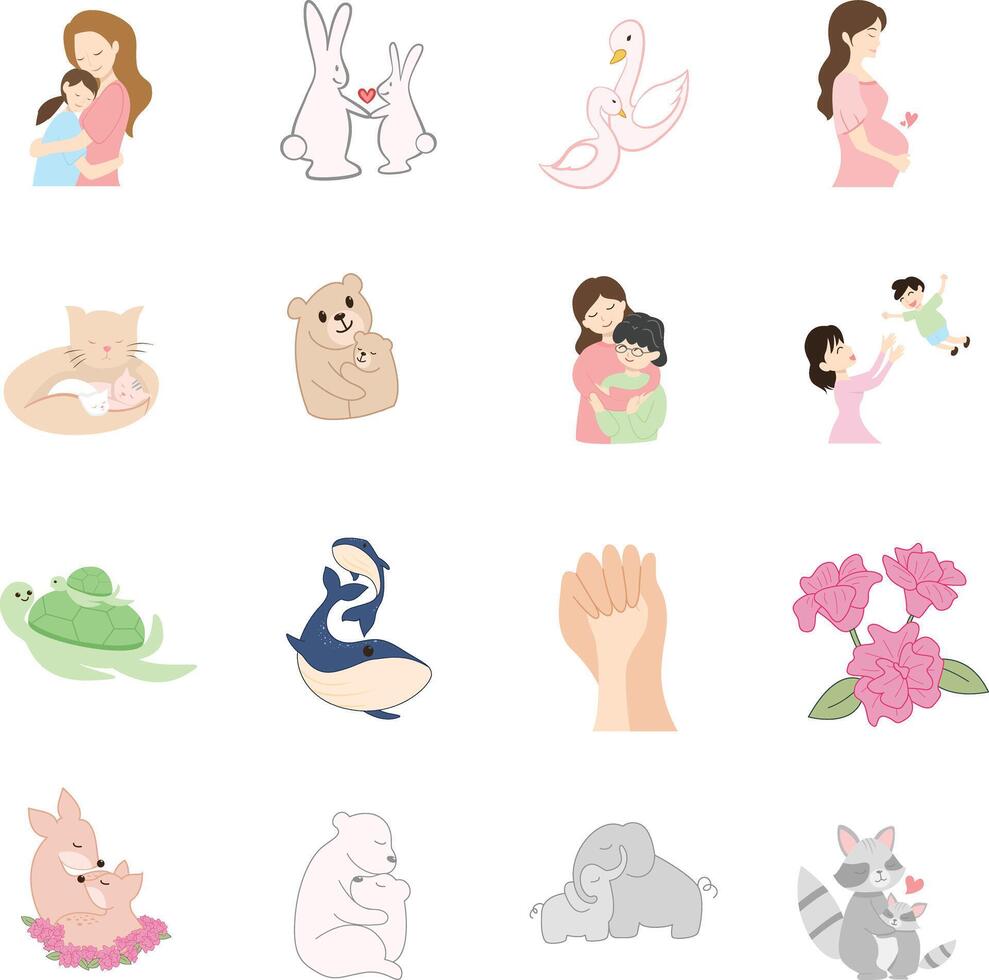 Mother's Day Illustration vector