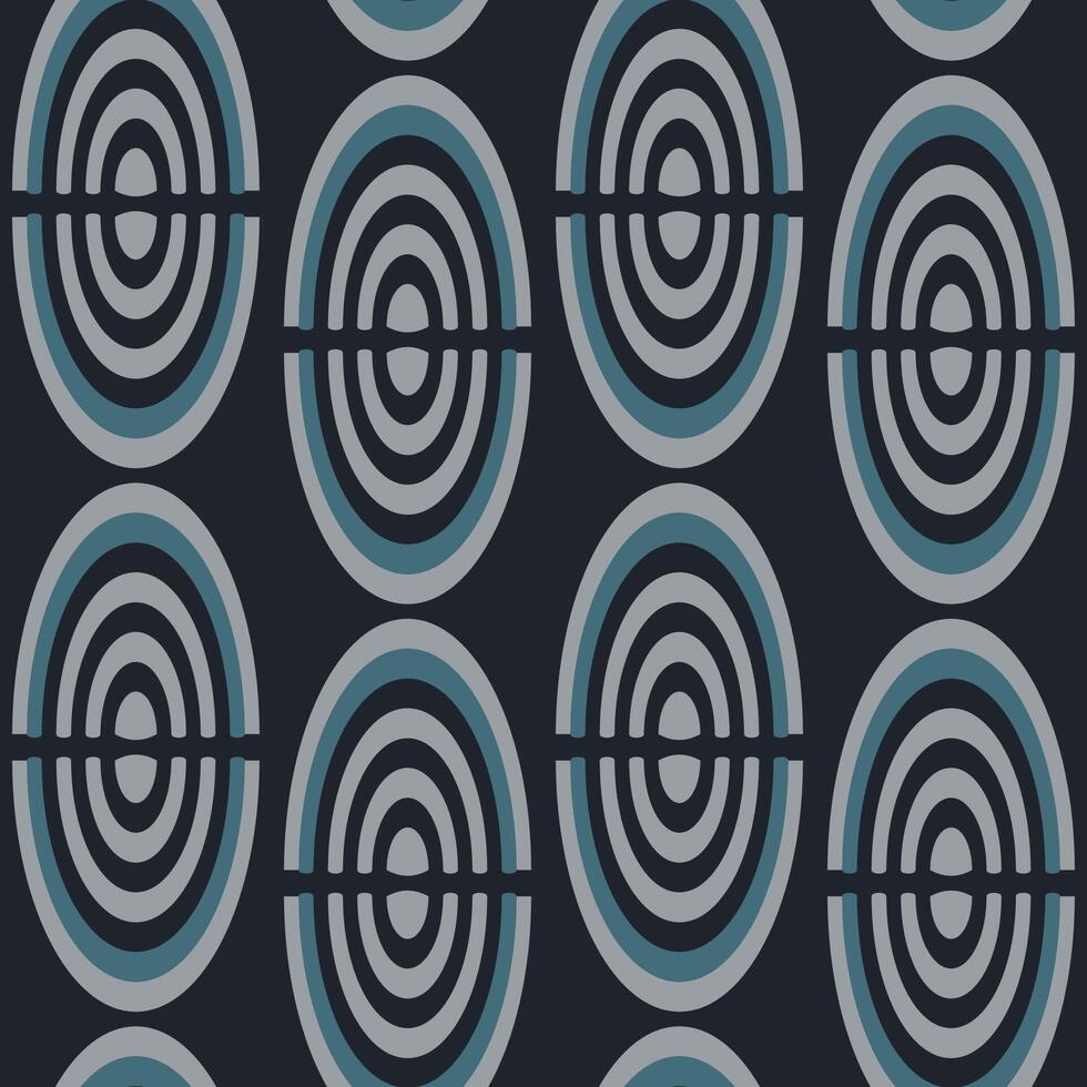 Seamless pattern with abstract shapes. vector