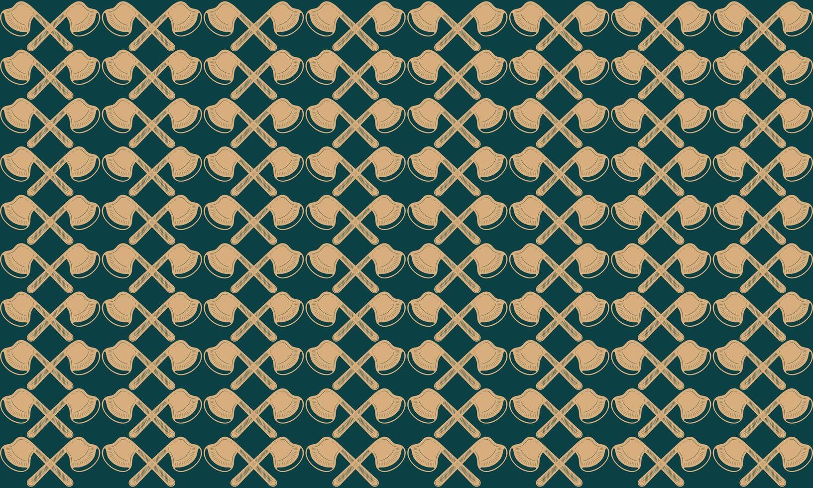 Pattern with axes. American shapes. Monochrome vector