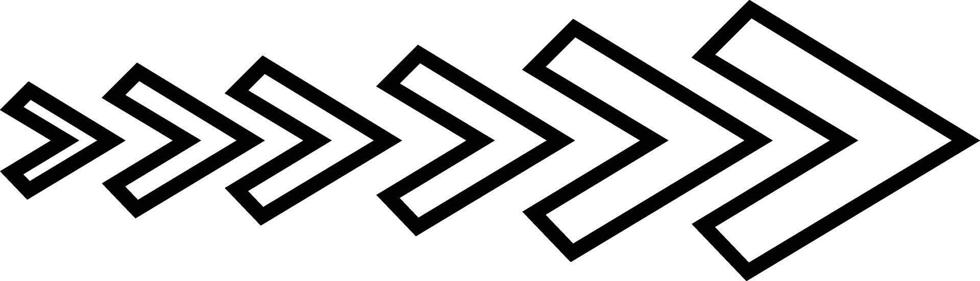 Arrows icon in line Arrow collection for apps and web. Cursor. Modern simple arrows. Different cursor arrow direction symbols, sign isolated on vector