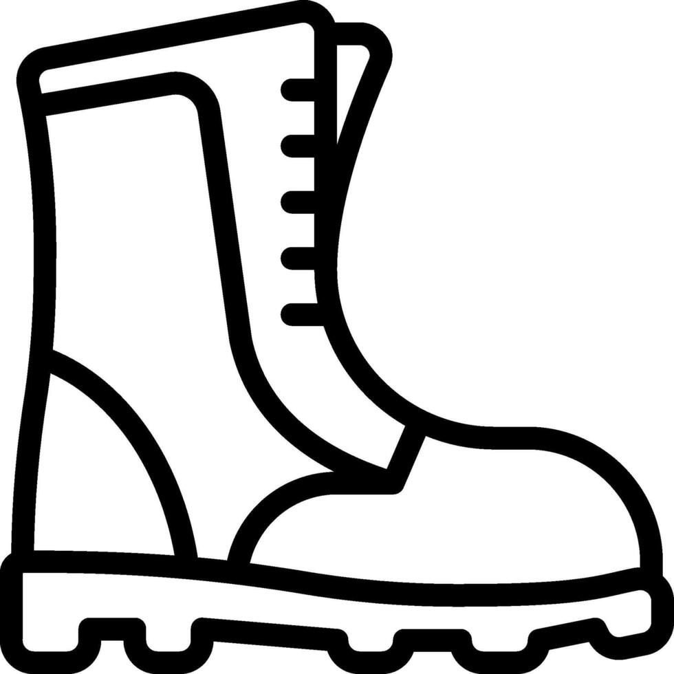 Boot icon illustration vector