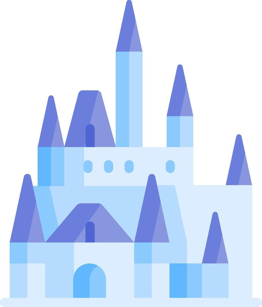 castle illustration design vector