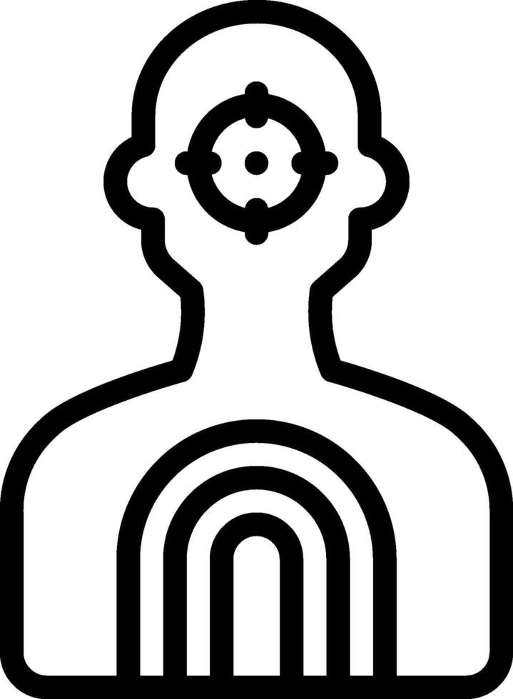 target illustration design vector