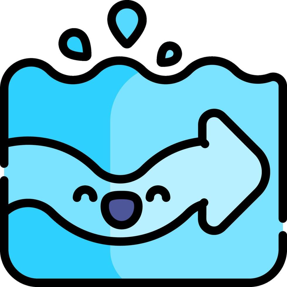 wave illustration design vector