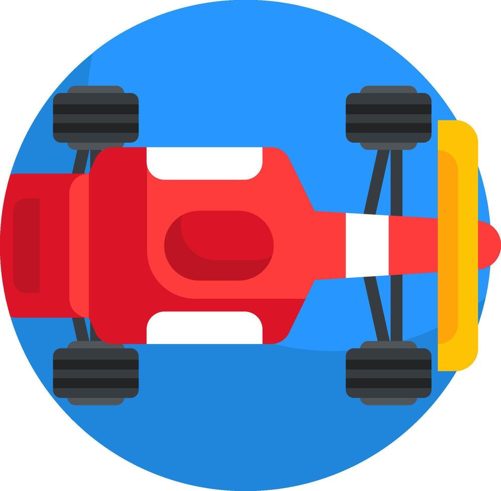 race car illustration design vector