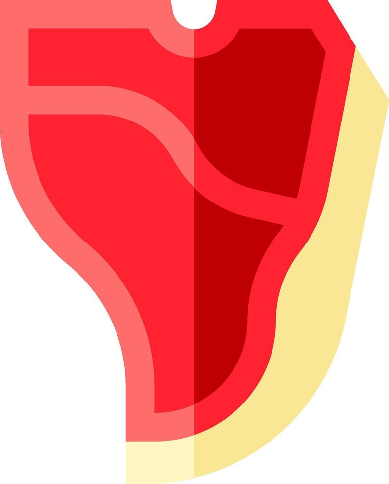 steak illustration design vector