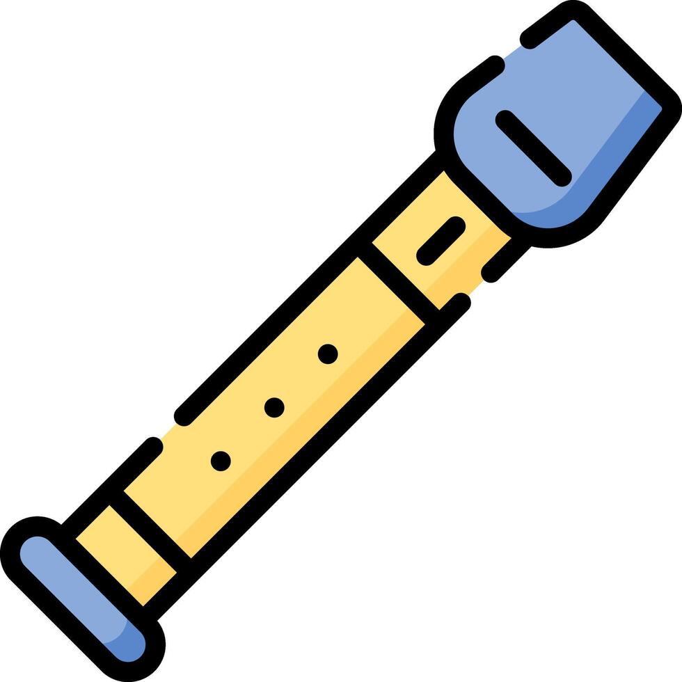 A musical instrument icon on a white background vector