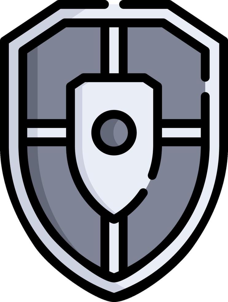 shield illustration design vector
