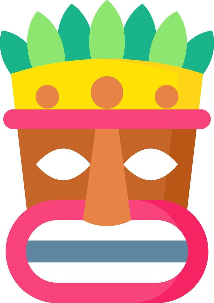 mask illustration design vector