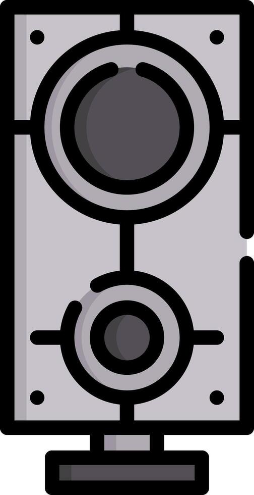 Speaker icon illustration vector