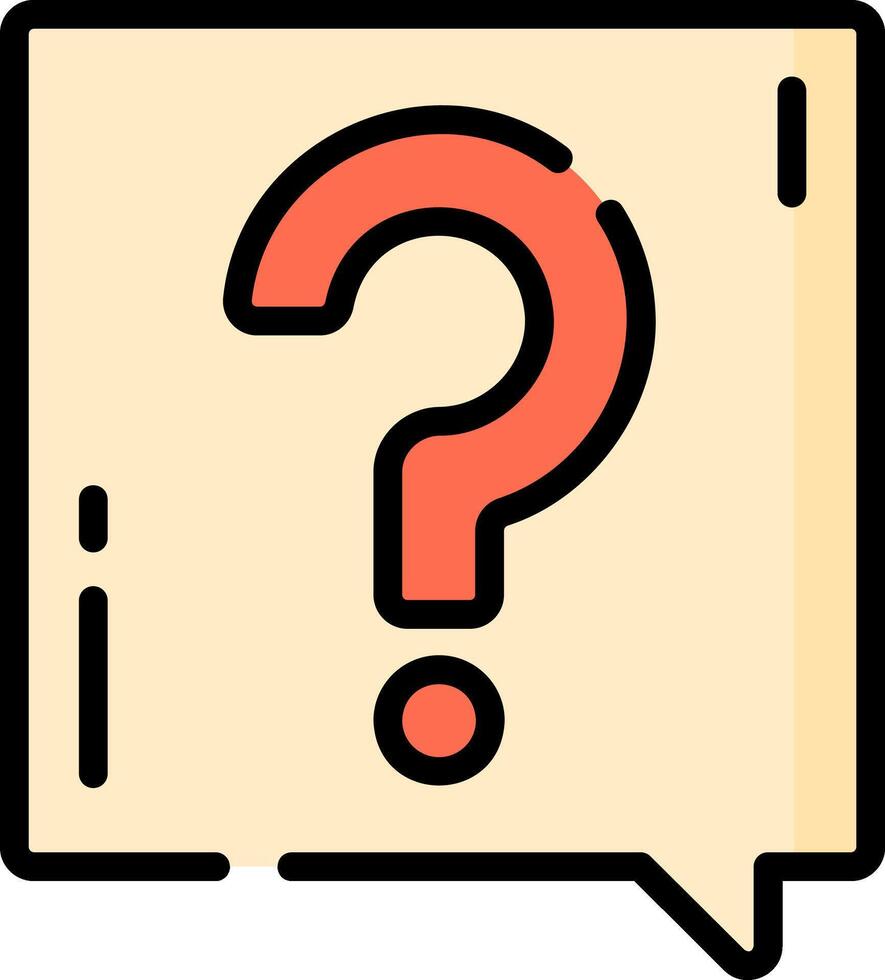 Question mark icon illustration vector