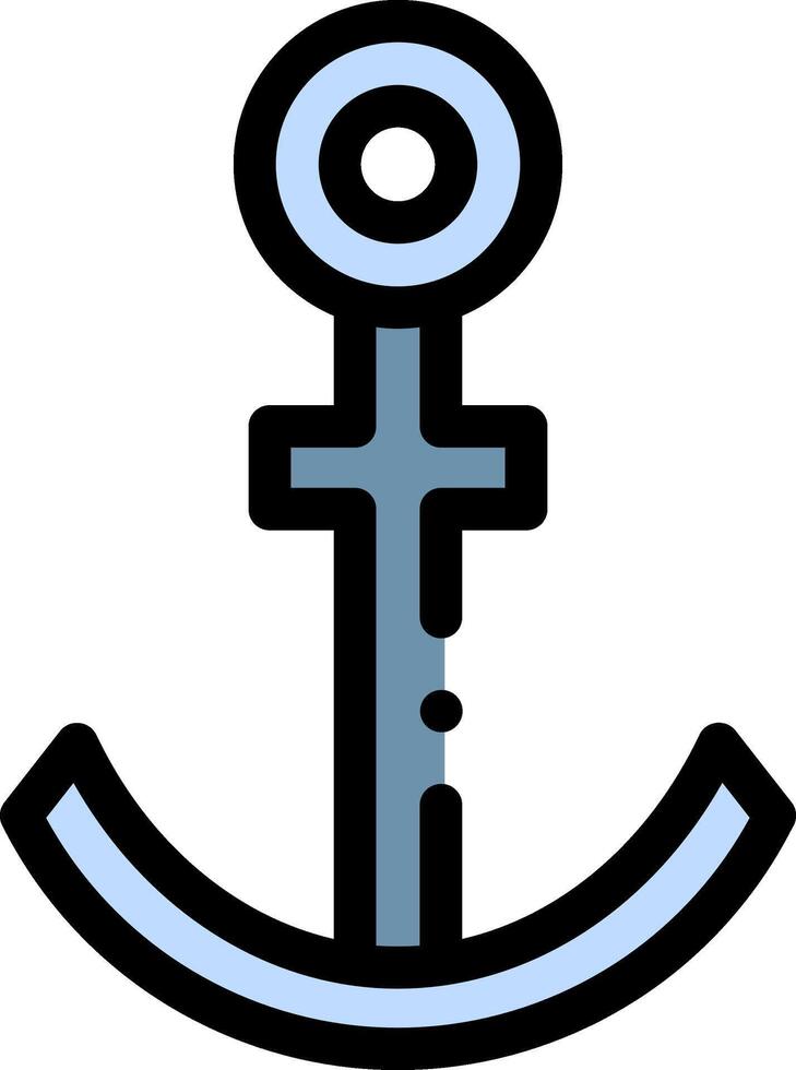 Anchor clip art vector