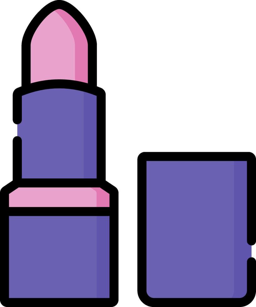 lipstick illustration design vector