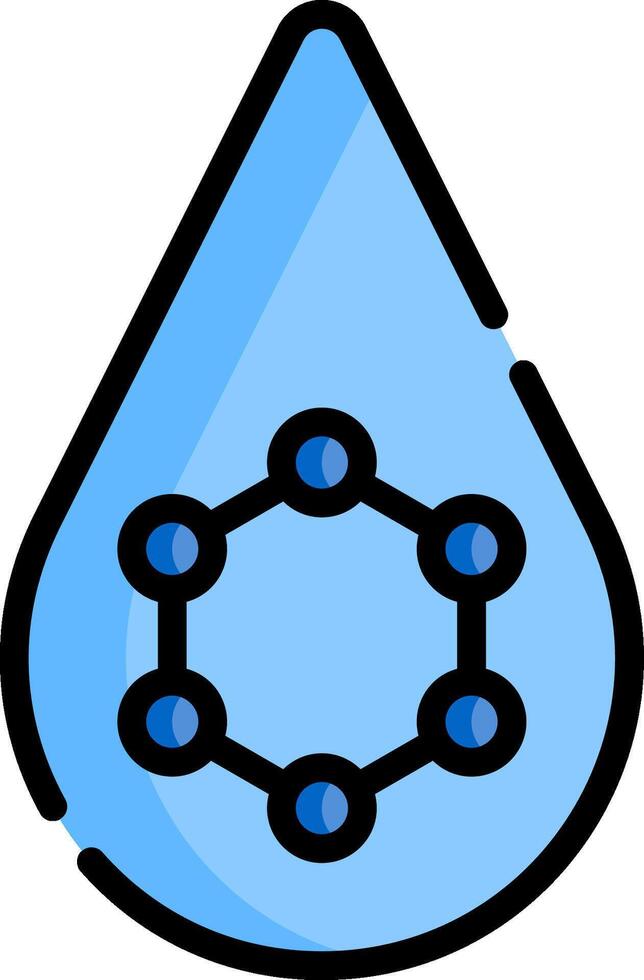 water drop icon vector