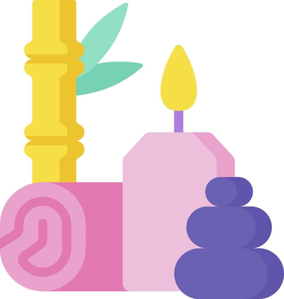 Spa items illustration vector