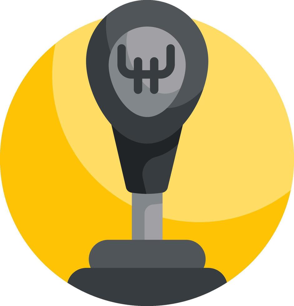 A black and yellow button with a logo on it vector