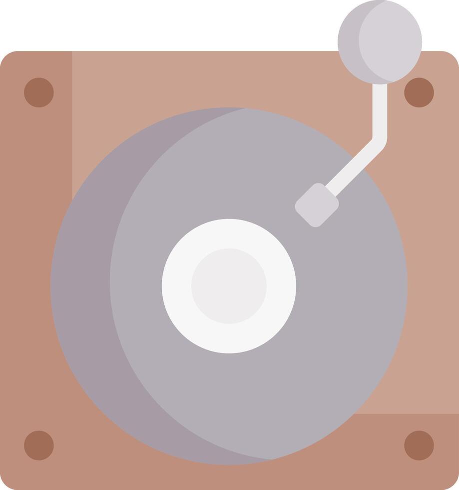vinyl player illustration design vector