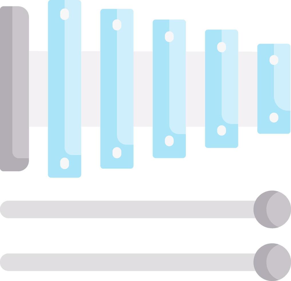 xylophone illustration design vector