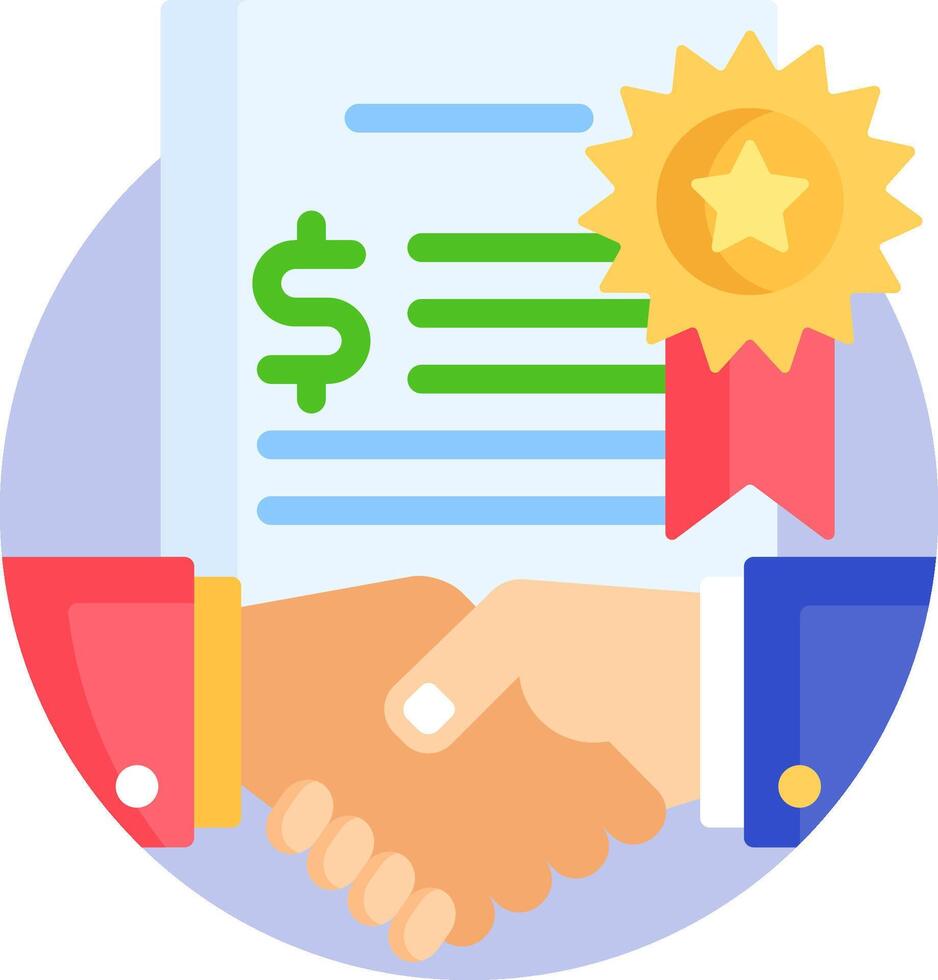 How to get a contract for your business vector
