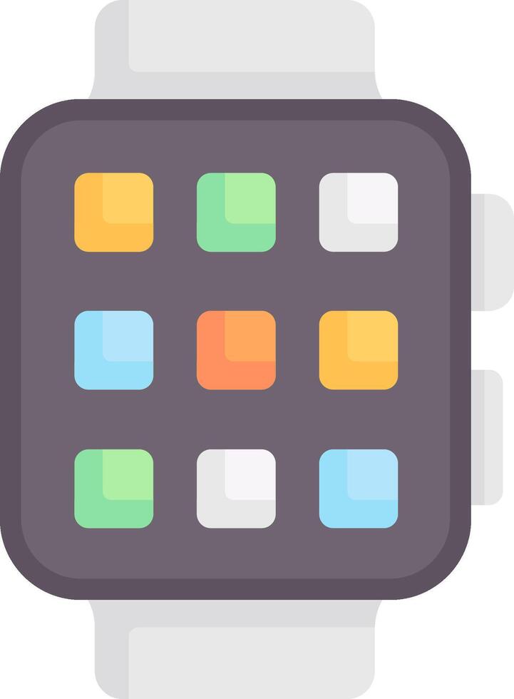 Apple watch icon vector