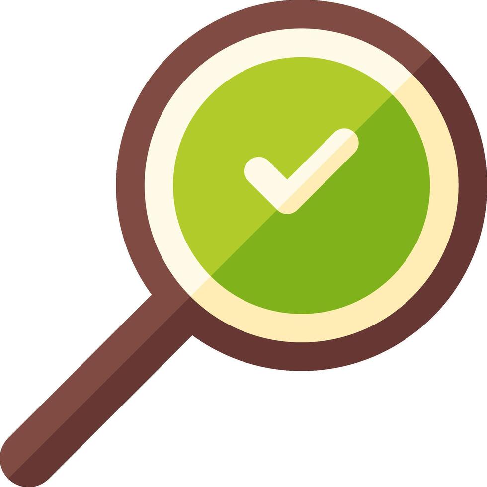 Magnifying glass icon vector