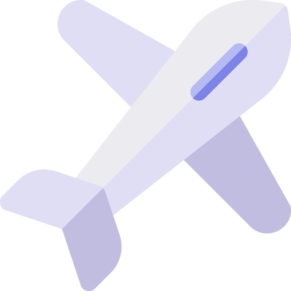 A plane icon on a white background vector