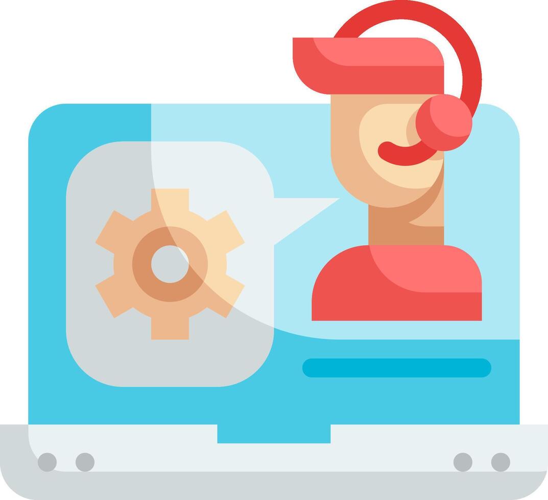 Call center service provider vector