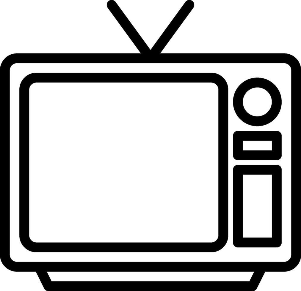 Tv icon clipart vector