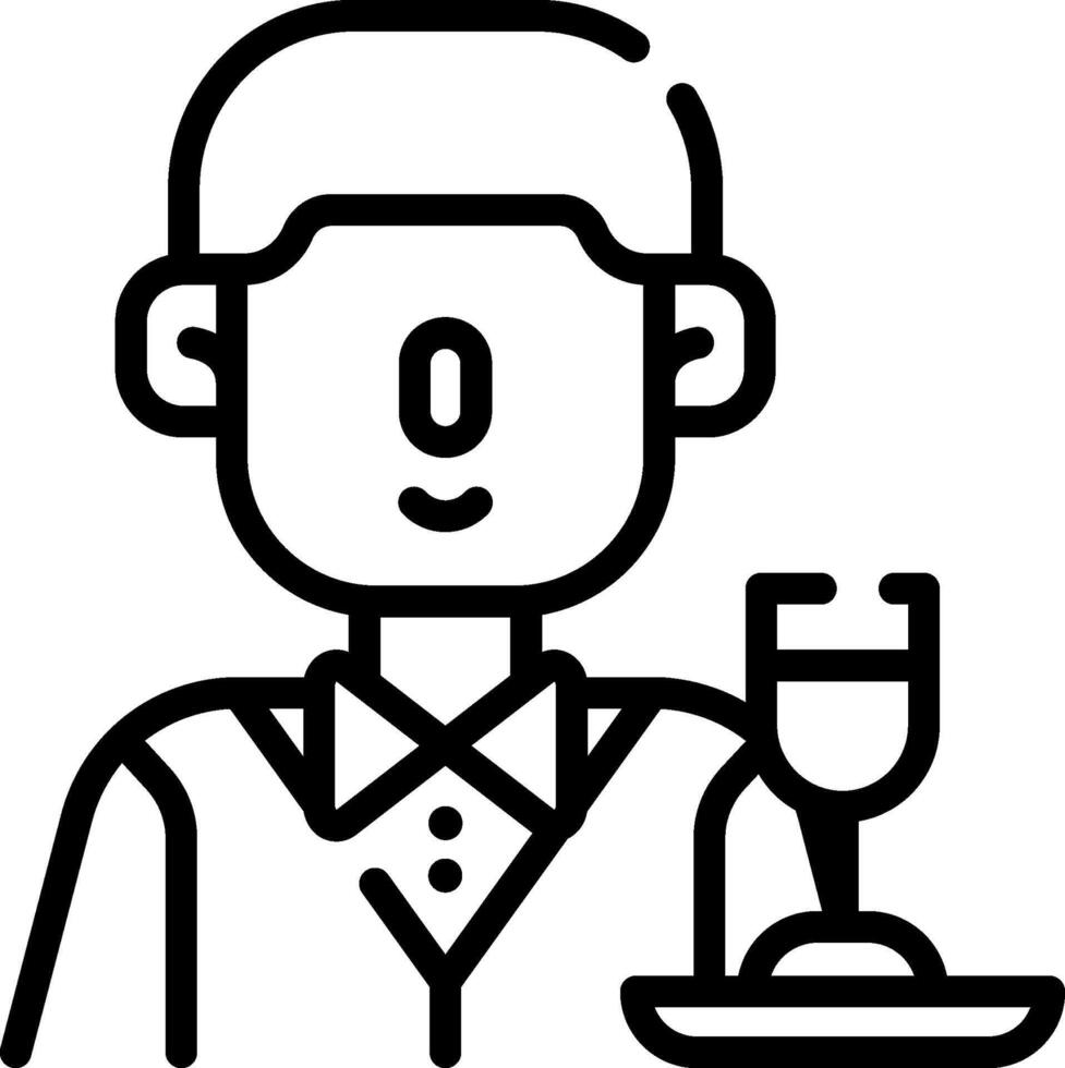 A man holding a glass of wine and a plate vector