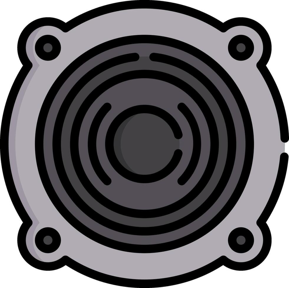A speaker icon on a white background vector