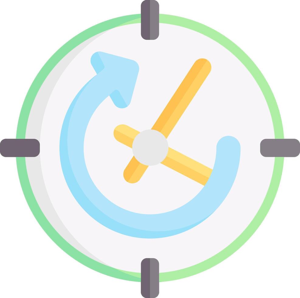 time left illustration design vector