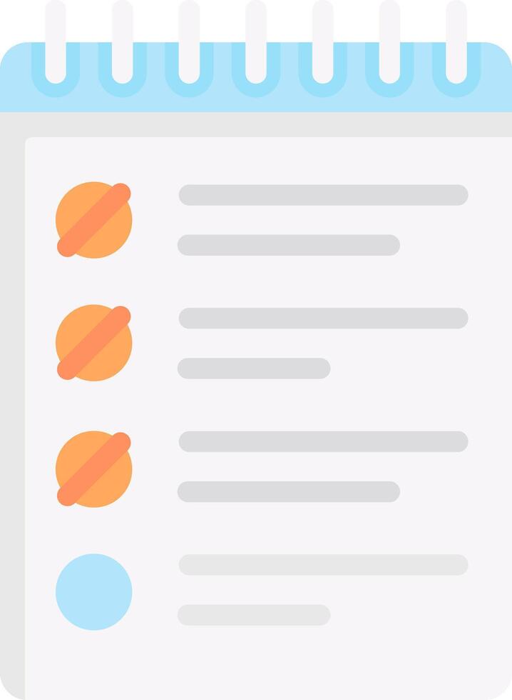 to do list illustration design vector