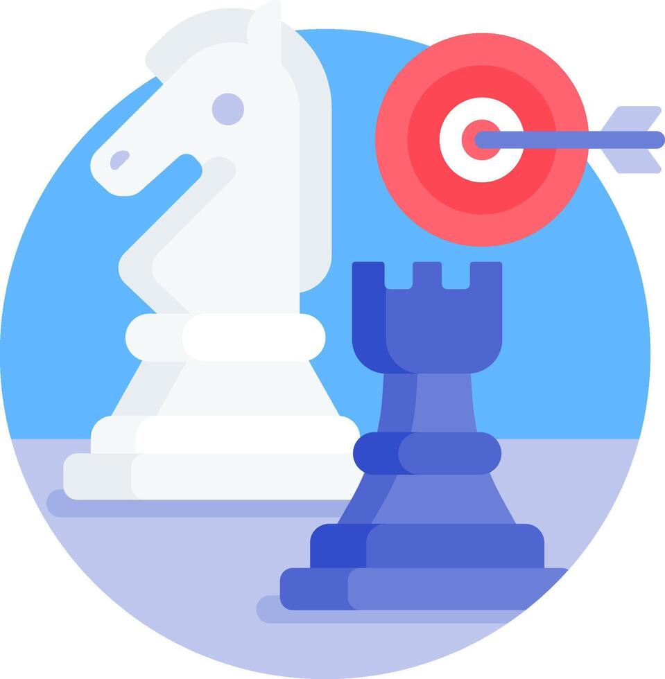 strategy illustration design vector